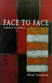 Face to face : therapy as ethics
