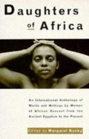 Cover of: DAUGHTERS OF AFRICA