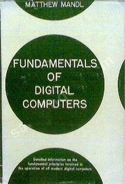 Cover of: Fundamentals of digital computers.