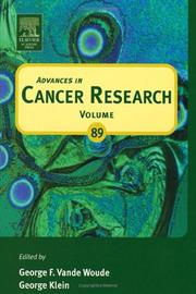 Cover of: Advances in Cancer Research, Volume 89 (Advances in Cancer Research)