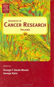 Cover of: Advances in Cancer Research, Volume 90 (Advances in Cancer Research)