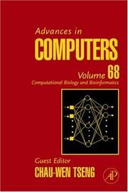 Cover of: Advances in Computers, Volume 68: Computational Biology and Bioinformatics (Advances in Computers)
