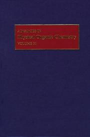 Cover of: Advances in Physical Organic Chemistry, Volume 31, First Edition (Advances in Physical Organic Chemistry)