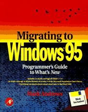 Cover of: Migrating to Windows 95 by Mark Andrews