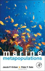 Cover of: Marine metapopulations