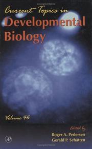 Cover of: Current Topics in Developmental Biology, Volume 46 (Current Topics in Developmental Biology)