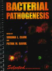 Cover of: Bacterial pathogenesis
