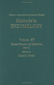 Enzyme kinetics and mechanism