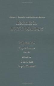 Cover of: Enzyme Structure, Part K, Volume 130: Volume 130: Enzyme Structure Part K (Methods in Enzymology)