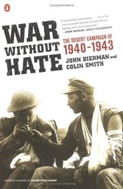 Cover of: War without hate: the desert campaign of 1940-1943