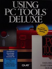 Cover of: Using PC tools deluxe