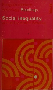 Cover of: Social inequality: selected readings
