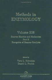 Cover of: Enzyme kinetics and mechanism