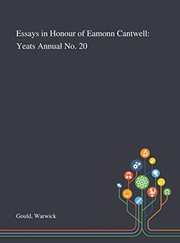 Cover of: Essays in Honour of Eamonn Cantwell: Yeats Annual No. 20