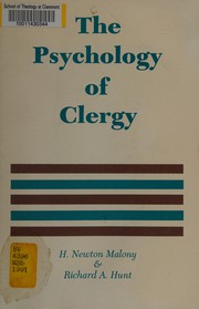 Cover of: The psychology of clergy