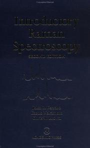 Cover of: Introductory Raman Spectroscopy, Second Edition