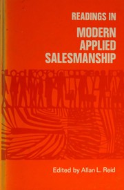 Cover of: Readings in modern applied salesmanship: selections from Sales management magazine