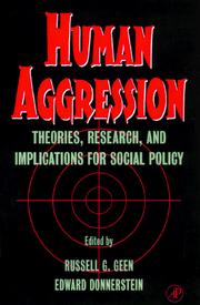 Human aggression : theories, research, and implications for social policy