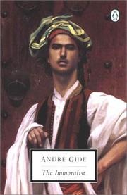 Cover of: The immoralist by André Gide