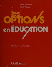 Cover of: Les options en éducation
