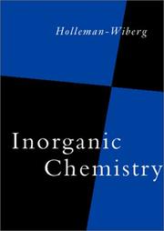 Inorganic chemistry by Egon Wiberg