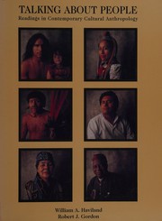 Cover of: Talking about people: readings in contemporary cultural anthropology