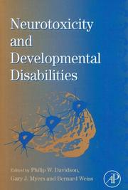 Neurotoxicity and developmental disabilities