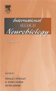 Cover of: International Review of Neurobiology, Volume 63 (International Review of Neurobiology)