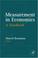 Cover of: Measurement in Economics