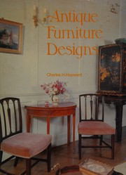 Cover of: Antique furniture designs