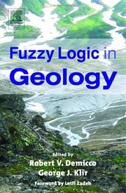 Cover of: Fuzzy Logic in Geology