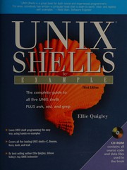 Cover of: UNIX shells by example by Ellie Quigley