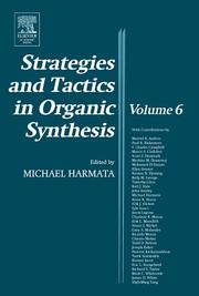 Cover of: Strategies and Tactics in Organic Synthesis, Volume 6 (Strategies and Tactics in Organic Synthesis)