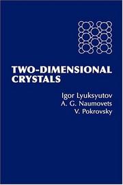 Two-dimensional crystals