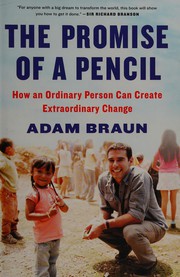 Cover of: The promise of a pencil by Adam Braun