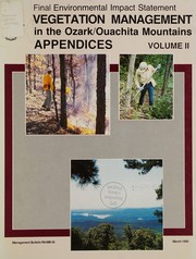 Cover of: Vegetation management in the Ozark/Ouachita Mountains