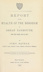 [Report 1876-1877] by Great Yarmouth (England). Borough Council. nb2008007343