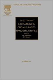 Electronic excitations in organic based nanostructures