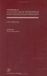 Cover of: Progress in Nucleic Acid Research and Molecular Biology, Volume 64 (Progress in Nucleic Acid Research and Molecular Biology)