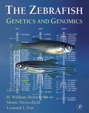 Cover of: The Zebrafish: Genetics and Genomics (Methods in Cell Biology, Volume 60)
