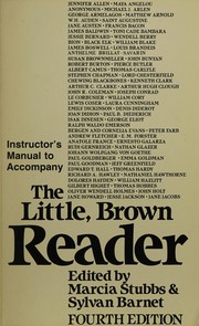 Cover of: Instructor's manual to accompany The Little, Brown reader, fourth edition