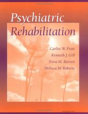 Cover of: Psychiatric rehabilitation