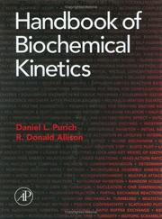 Handbook of biochemical kinetics