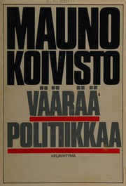 Cover of: Väärää politiikkaa