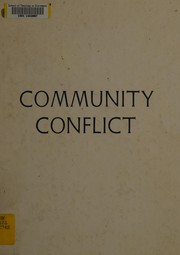 Cover of: Community conflict.