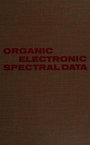 Cover of: Organic Electronic Spectral Data, 1977 (Organic Electronic Spectral Data)