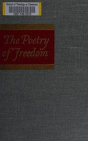 Cover of: The poetry of freedom