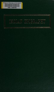 Cover of: Indian epigraphy