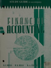 Cover of: Study guide to accompany Financial accounting