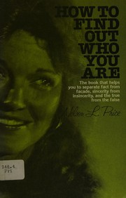 Cover of: How to find out who you are